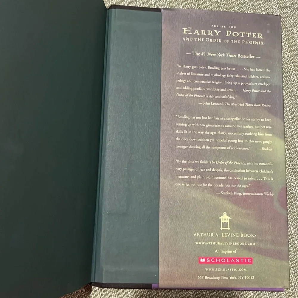 Harry Potter and The Half-Blood Prince JK ROWLING -First Edition- 1st Print